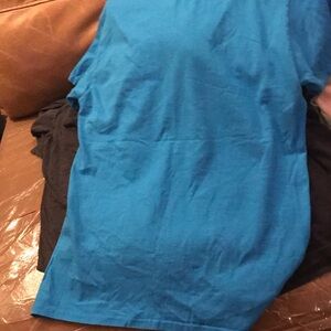 Blue Kids Short Sleeve Tee